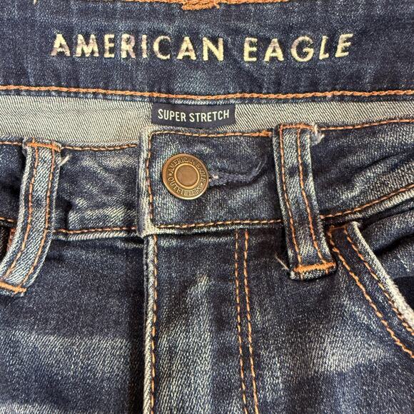 American Eagle Highest Rise Jegging Super Stretch Jeans Size 2 Regular - Picture 2 of 9